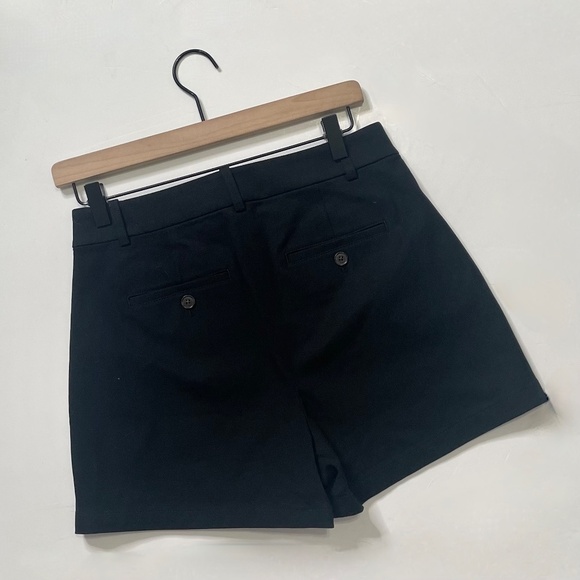NWT!! J. CREW Wrap Front Skort Bi-Stretch Cotton Blend Black Shorts Skirt Size 0 - Picture 8 of 16